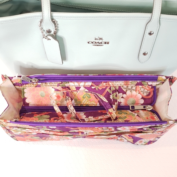 LG Purse Insert Organizer Protector Asian Print - Picture 5 of 10